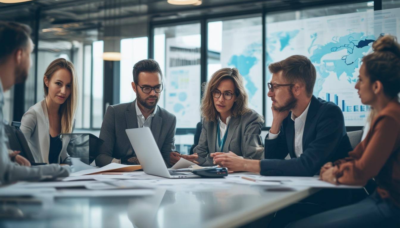 Create an image that visually represents the professional and communityfocused approach of IBATS Corp-1